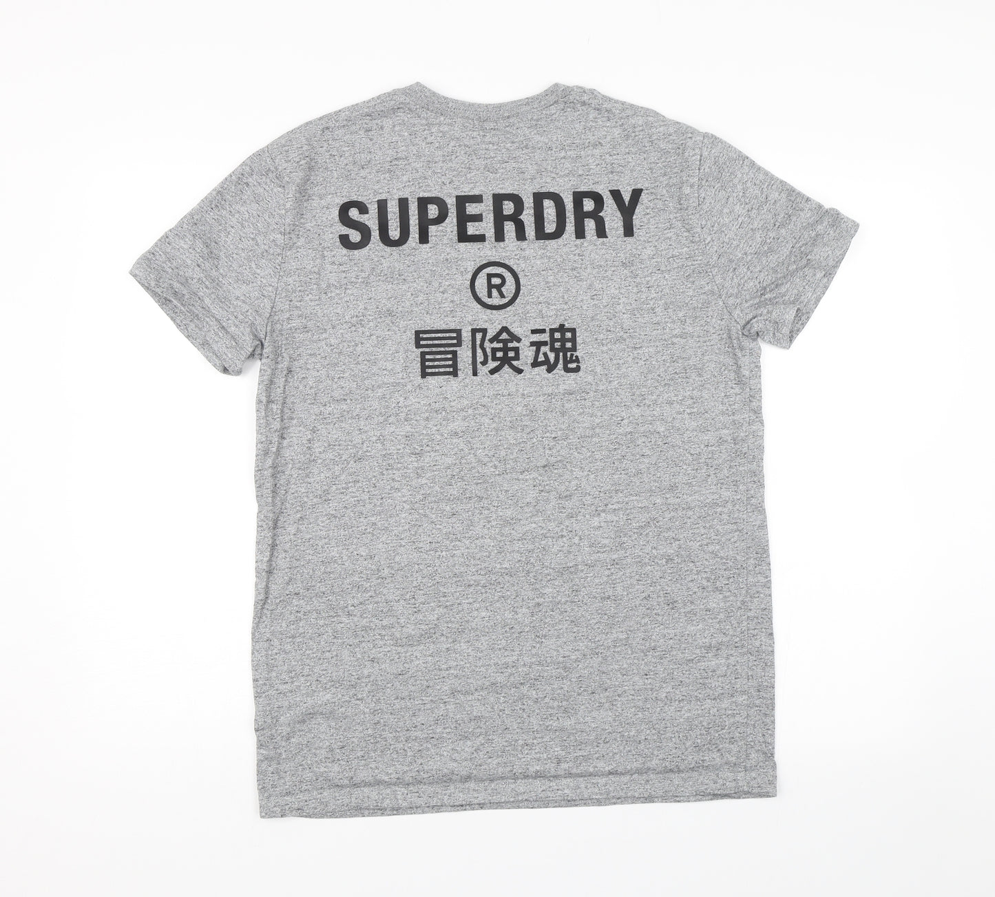 Superdry Mens Grey    T-Shirt Size M
