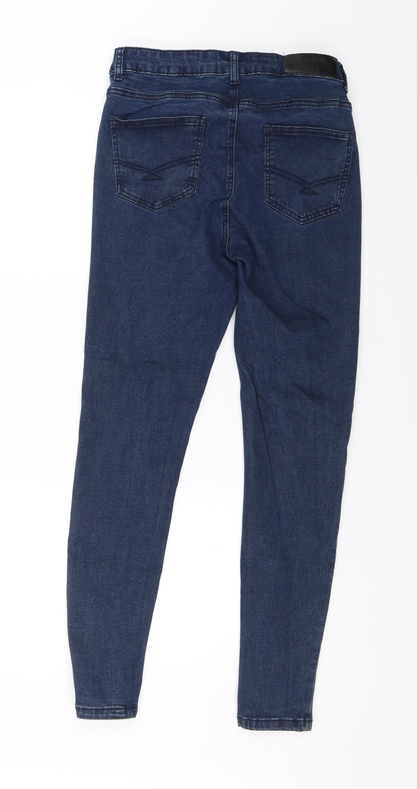 Firetrap Womens Blue  Denim Skinny Jeans Size 14 L27 in