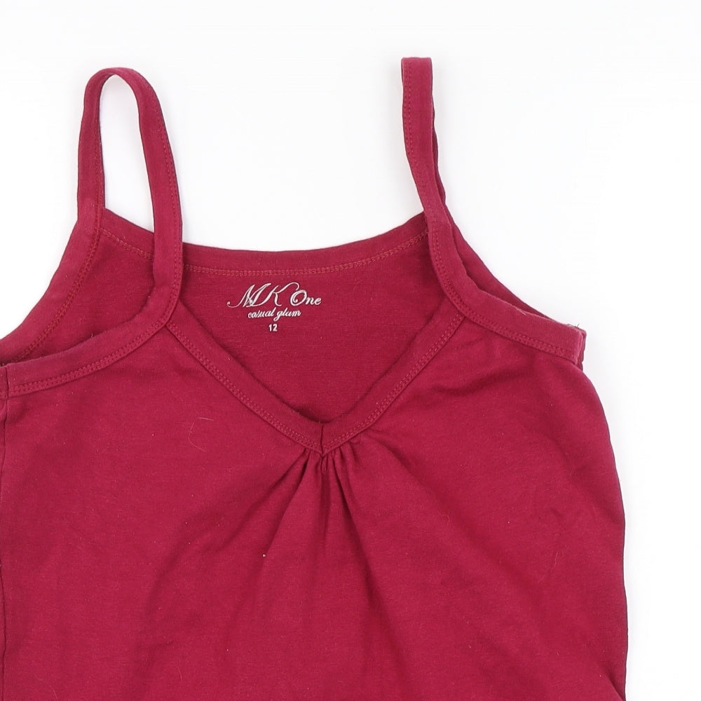 MK One Womens Pink   Camisole Tank Size 12