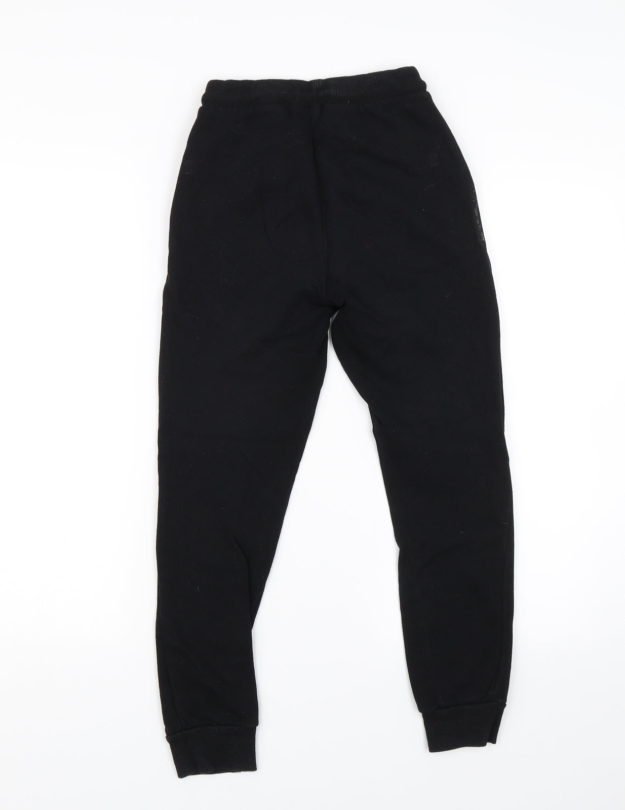 F&F Girls Black   Sweatpants Trousers Size 9-10 Years