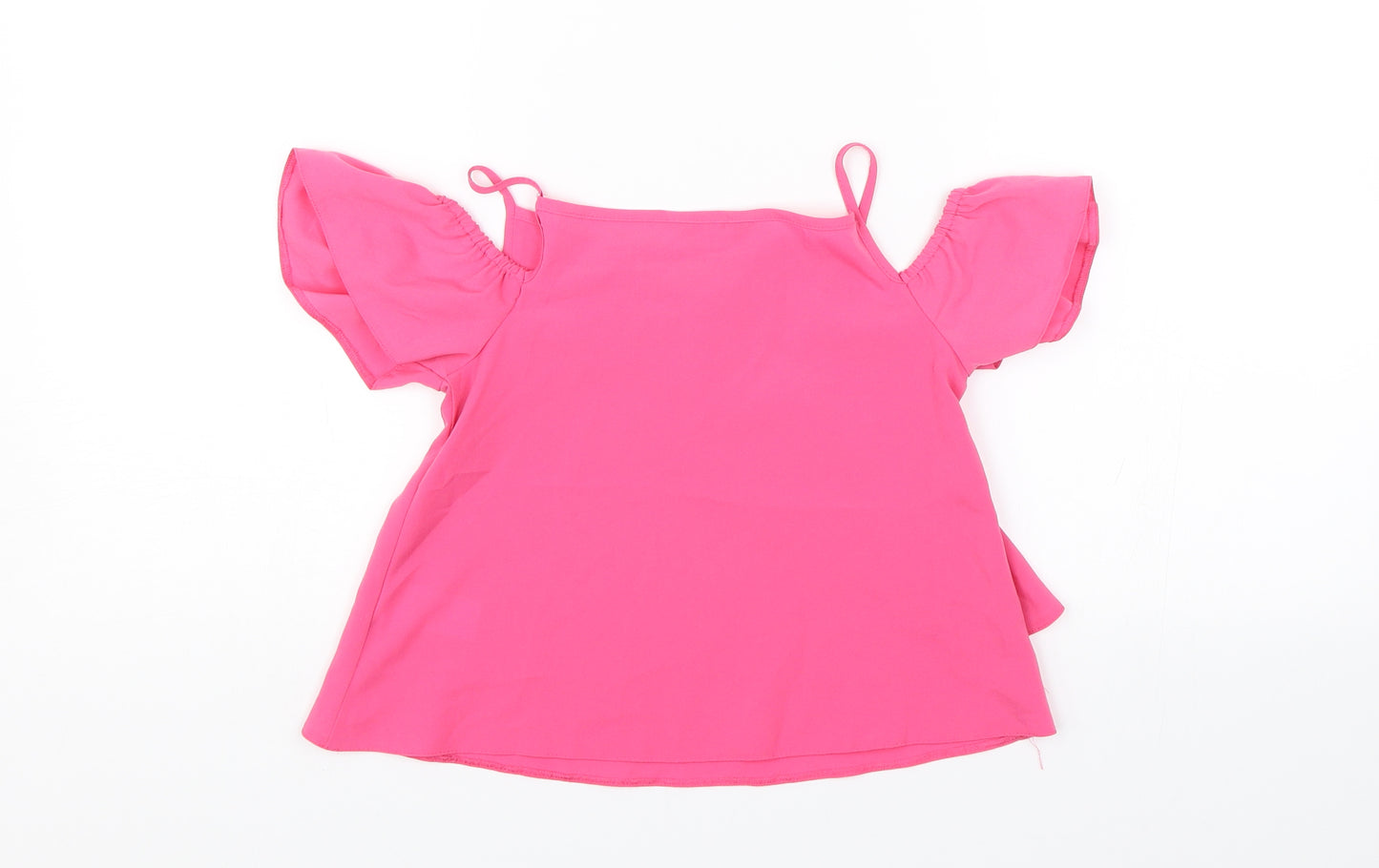 Primark Girls Pink   Basic Blouse Size 8-9 Years