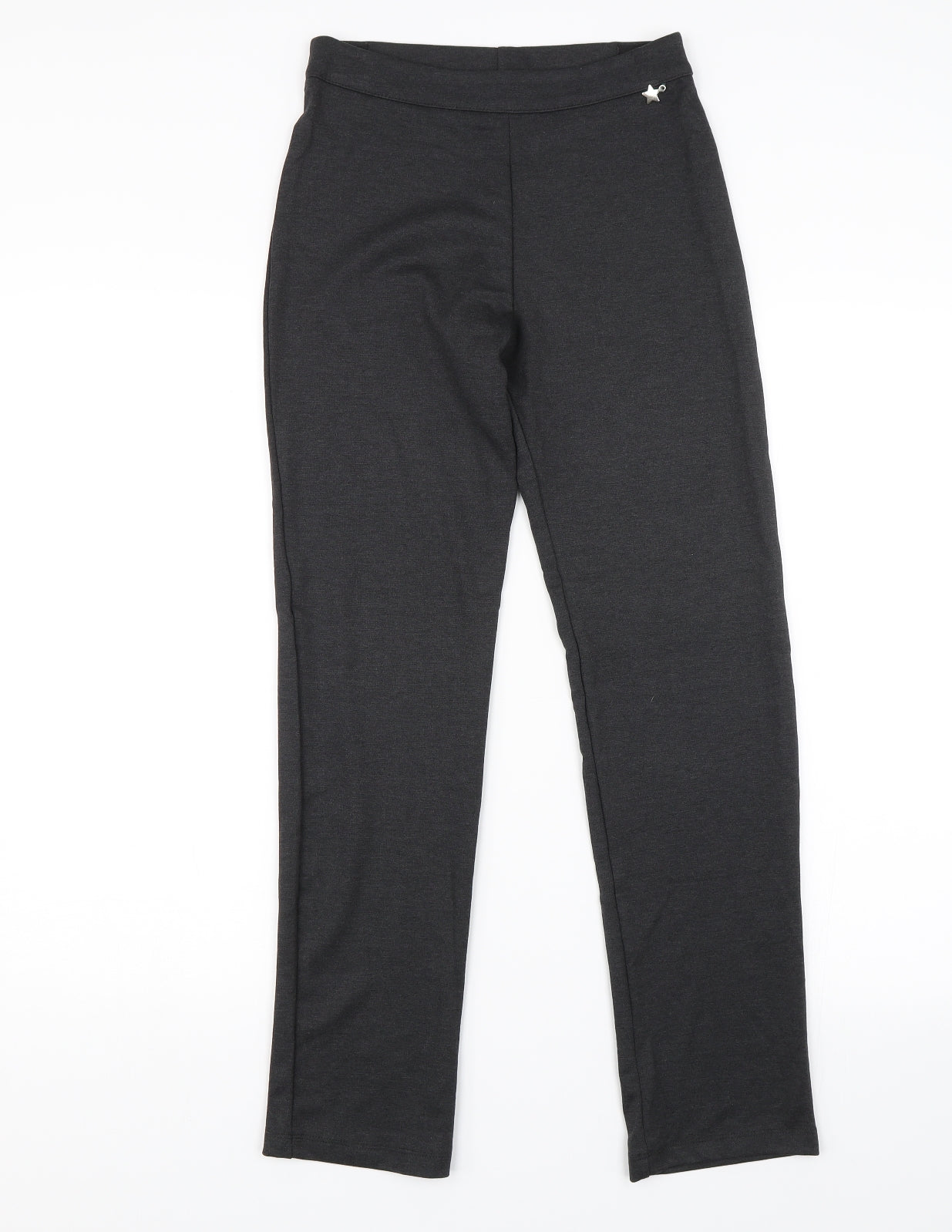 F&F Girls Grey   Dress Pants Trousers Size 11-12 Years - School