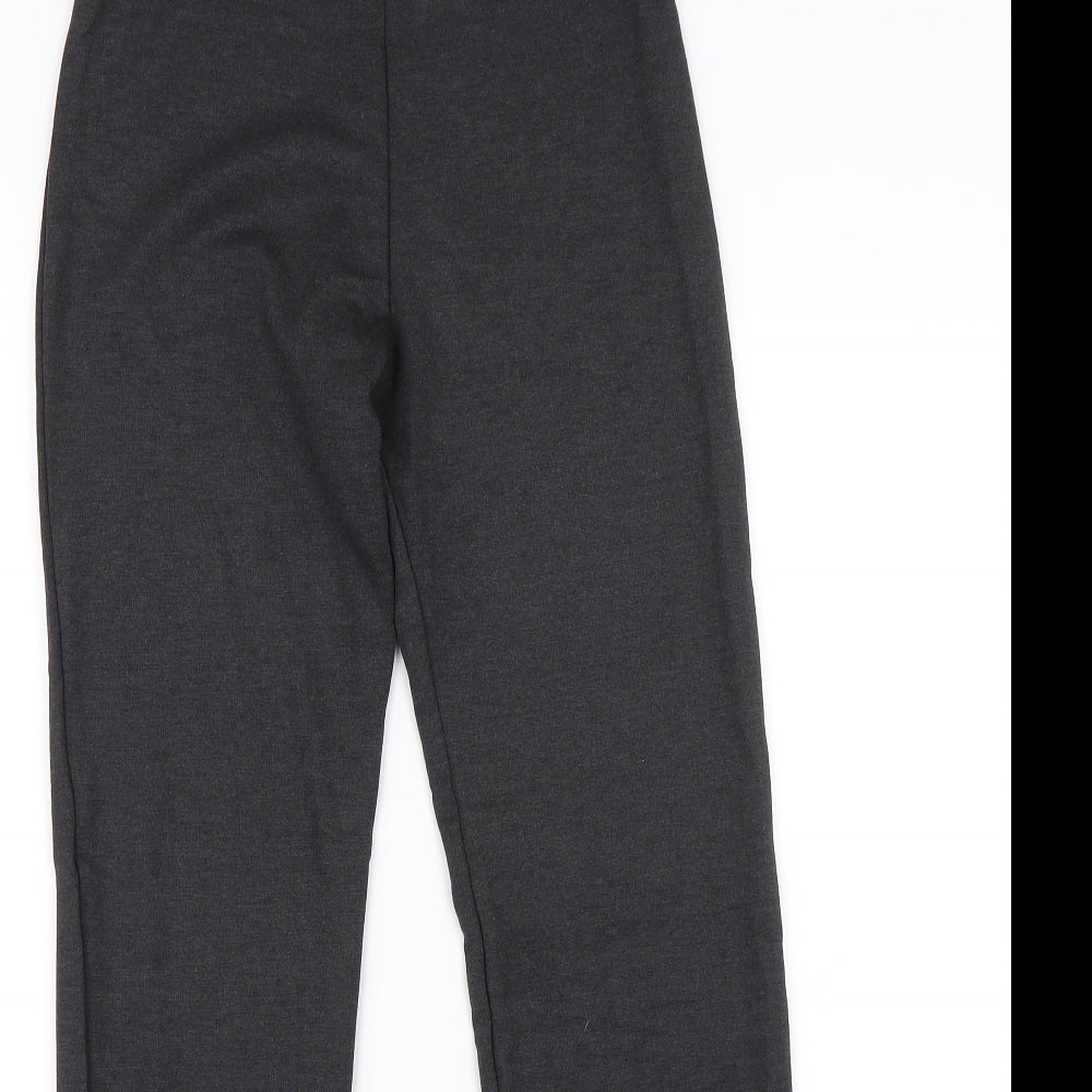 F&F Girls Grey   Dress Pants Trousers Size 11-12 Years - School