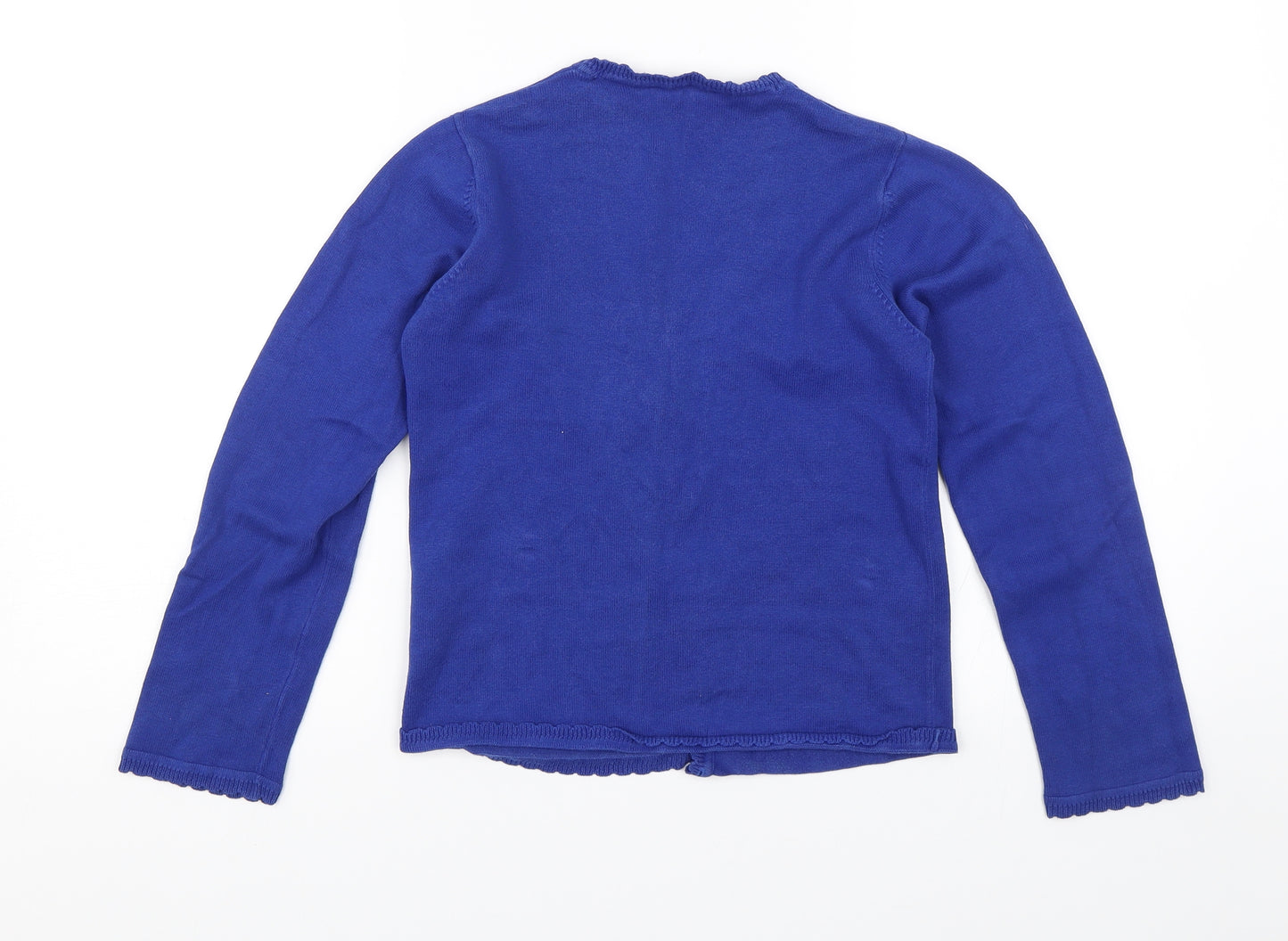 Top Class Girls Blue   Cardigan Jumper Size 9-10 Years