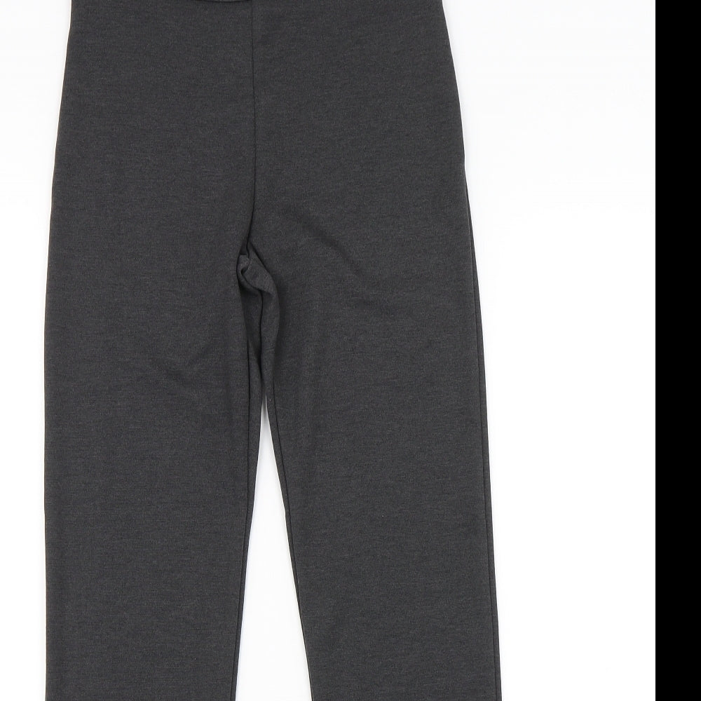 F&F Girls Grey   Dress Pants Trousers Size 9-10 Years - School