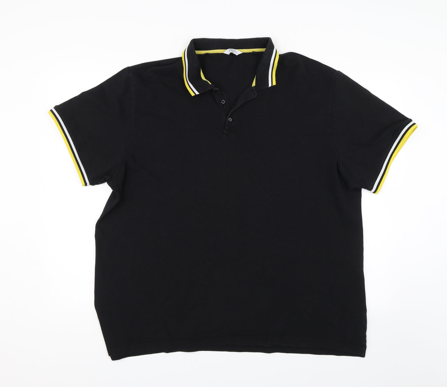 NEXT Mens Black    Polo Size 2XL