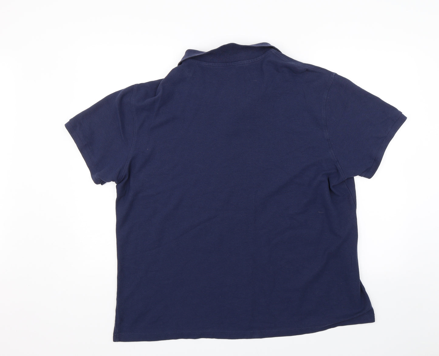 Cedar Wood State Mens Blue    Polo Size 2XL