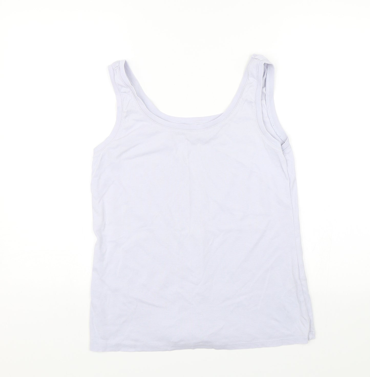 M&S Womens Purple   Basic Tank Size 16