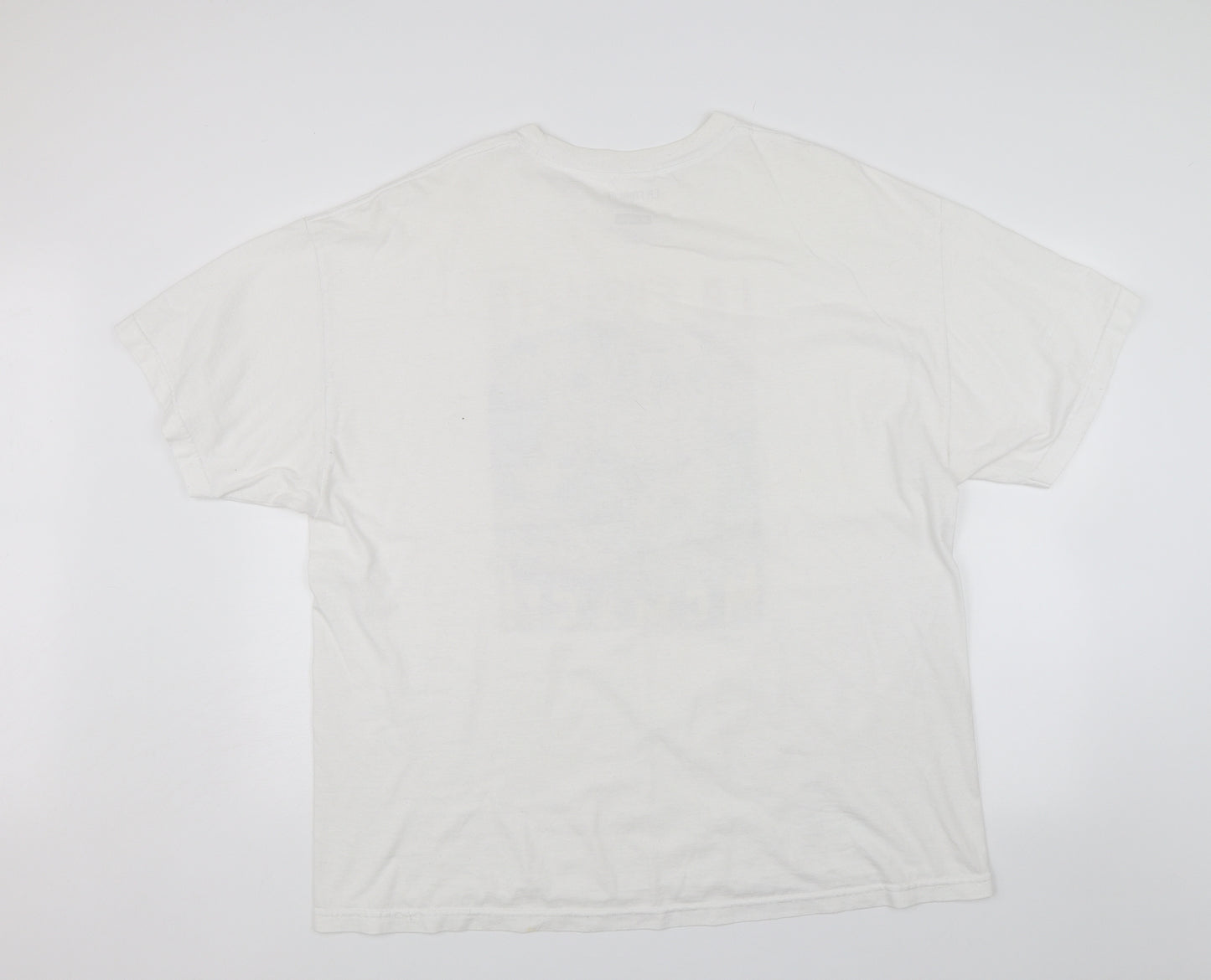 LA FAMILIA MMXIV Mens White    T-Shirt Size 2XL