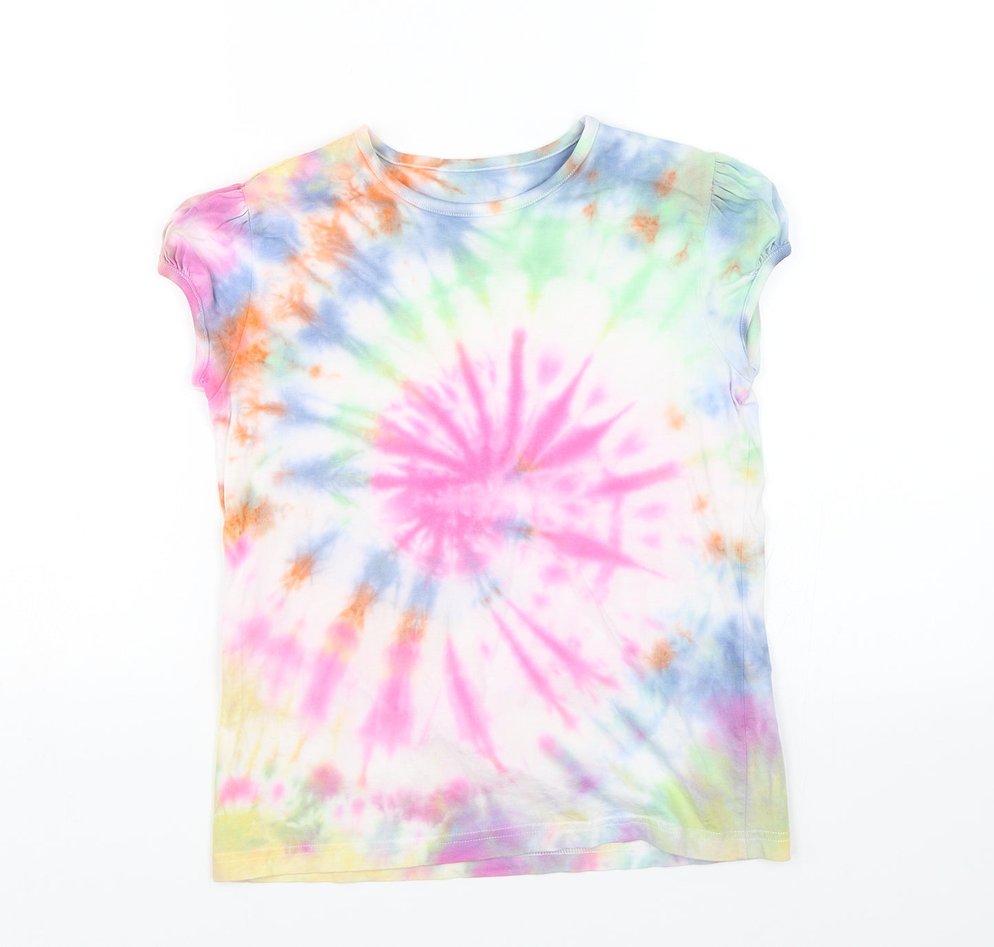 George Girls Multicoloured   Basic T-Shirt Size 11-12 Years  - Tie Dye
