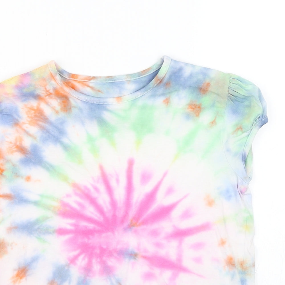 George Girls Multicoloured   Basic T-Shirt Size 11-12 Years  - Tie Dye