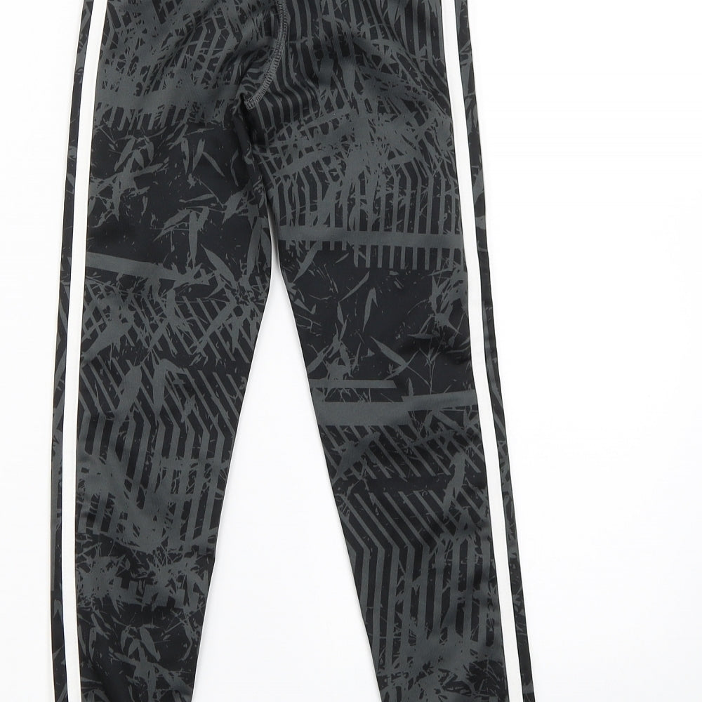 adidas Girls Black   Sweatpants Trousers Size 7-8 Years