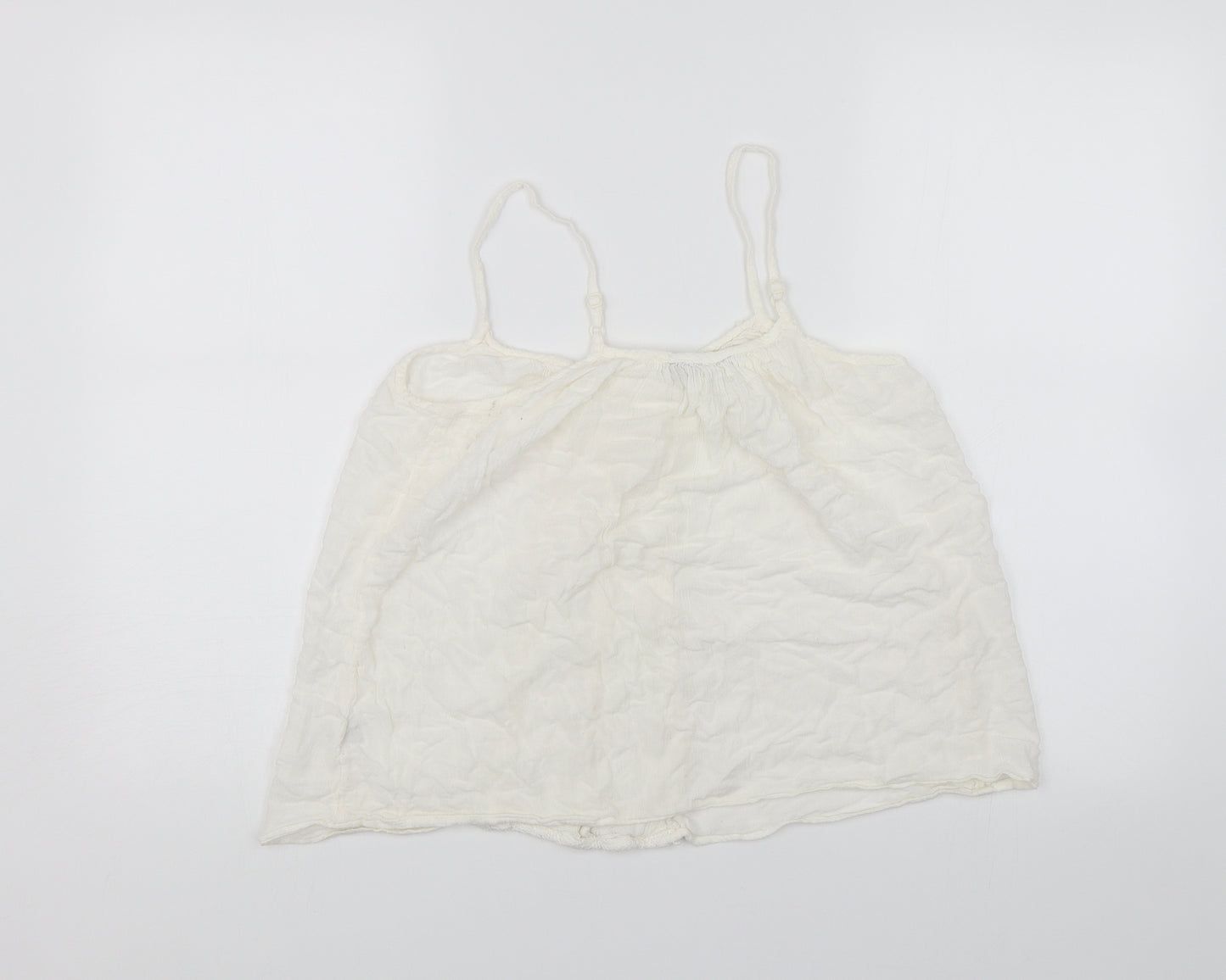 Select Womens White   Camisole Blouse Size 12