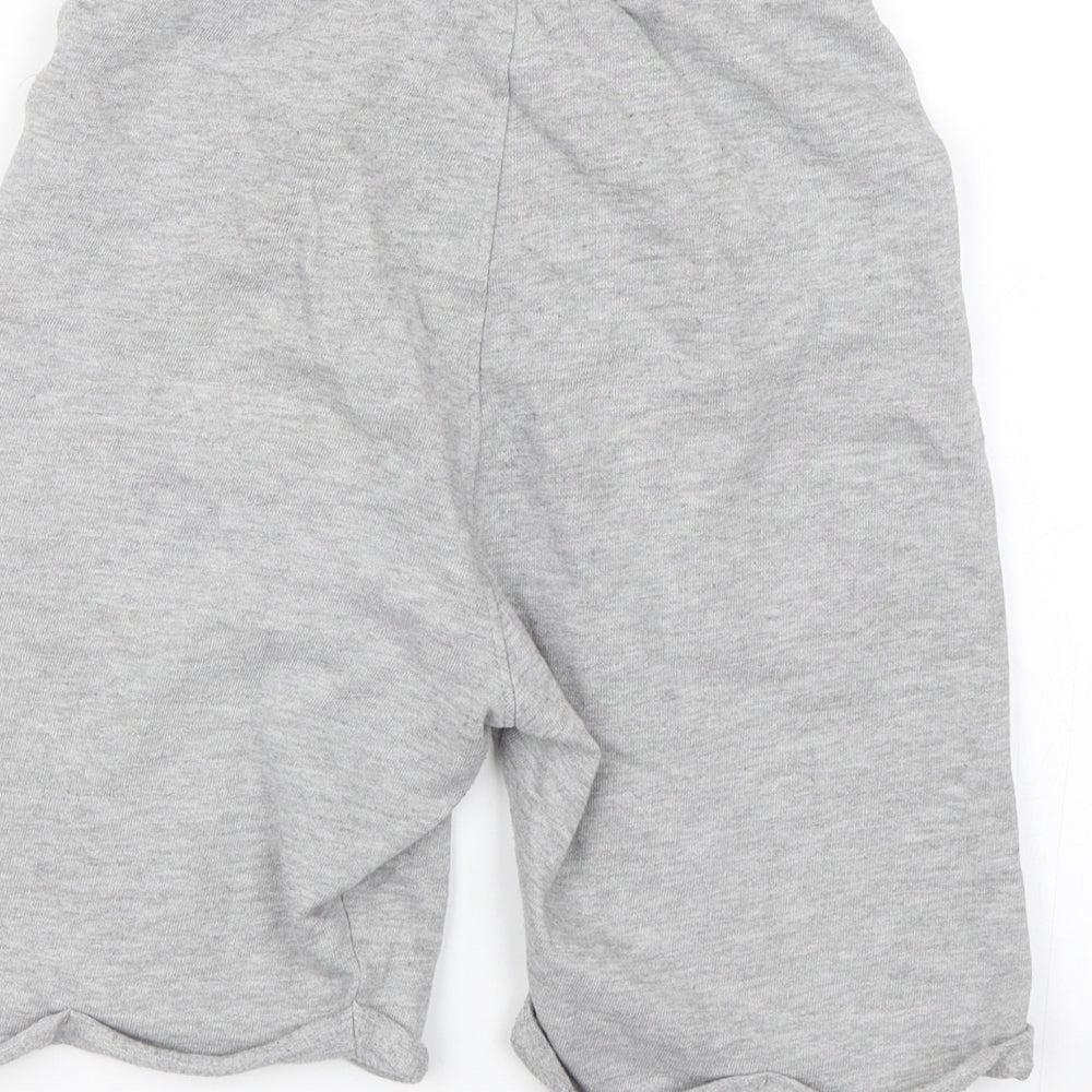 Mini B Boys Grey   Sweat Shorts Size 7-8 Years