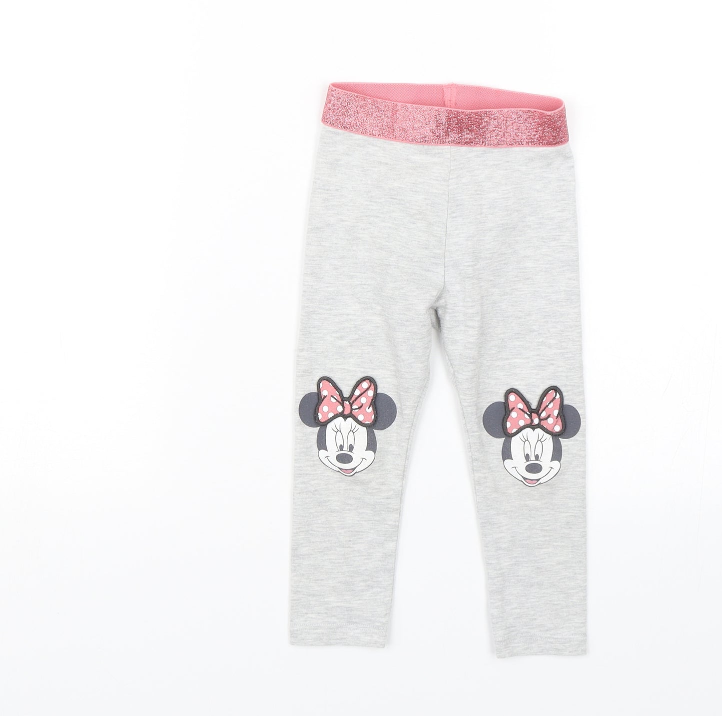 George Baby Grey   Sweatpants Leggings Size 12-18 Months  - Minnie Mouse