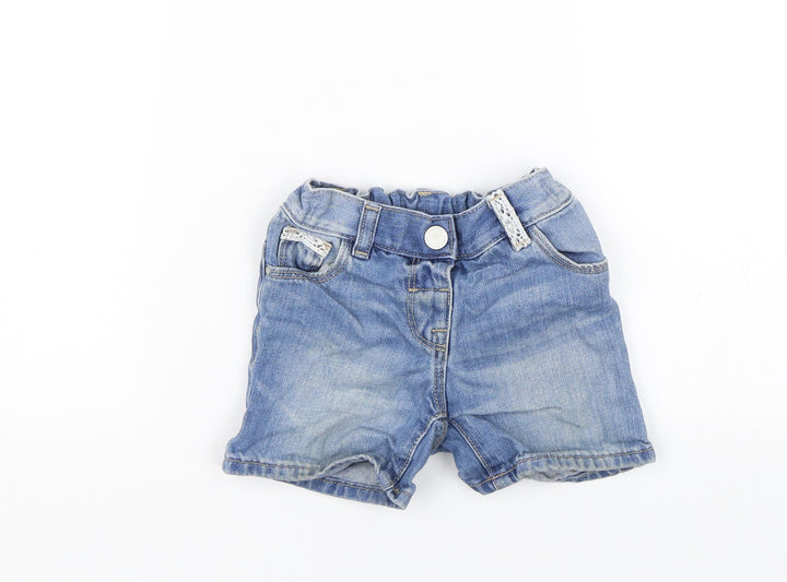 NEXT Baby Blue  Denim Cropped Jeans Size 12-18 Months