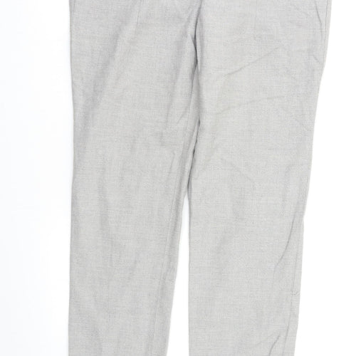 Zara Womens Grey   Dress Pants Trousers Size M L25 in