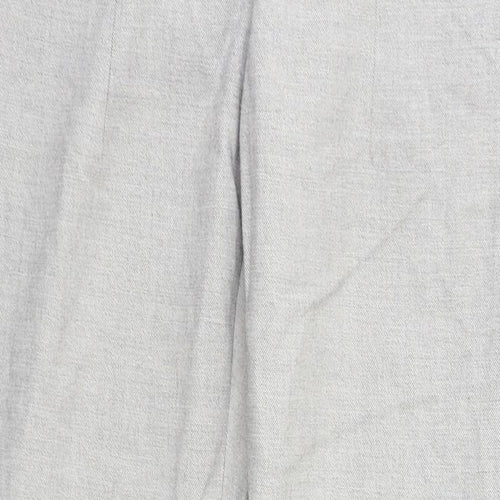 Zara Womens Grey   Dress Pants Trousers Size M L25 in