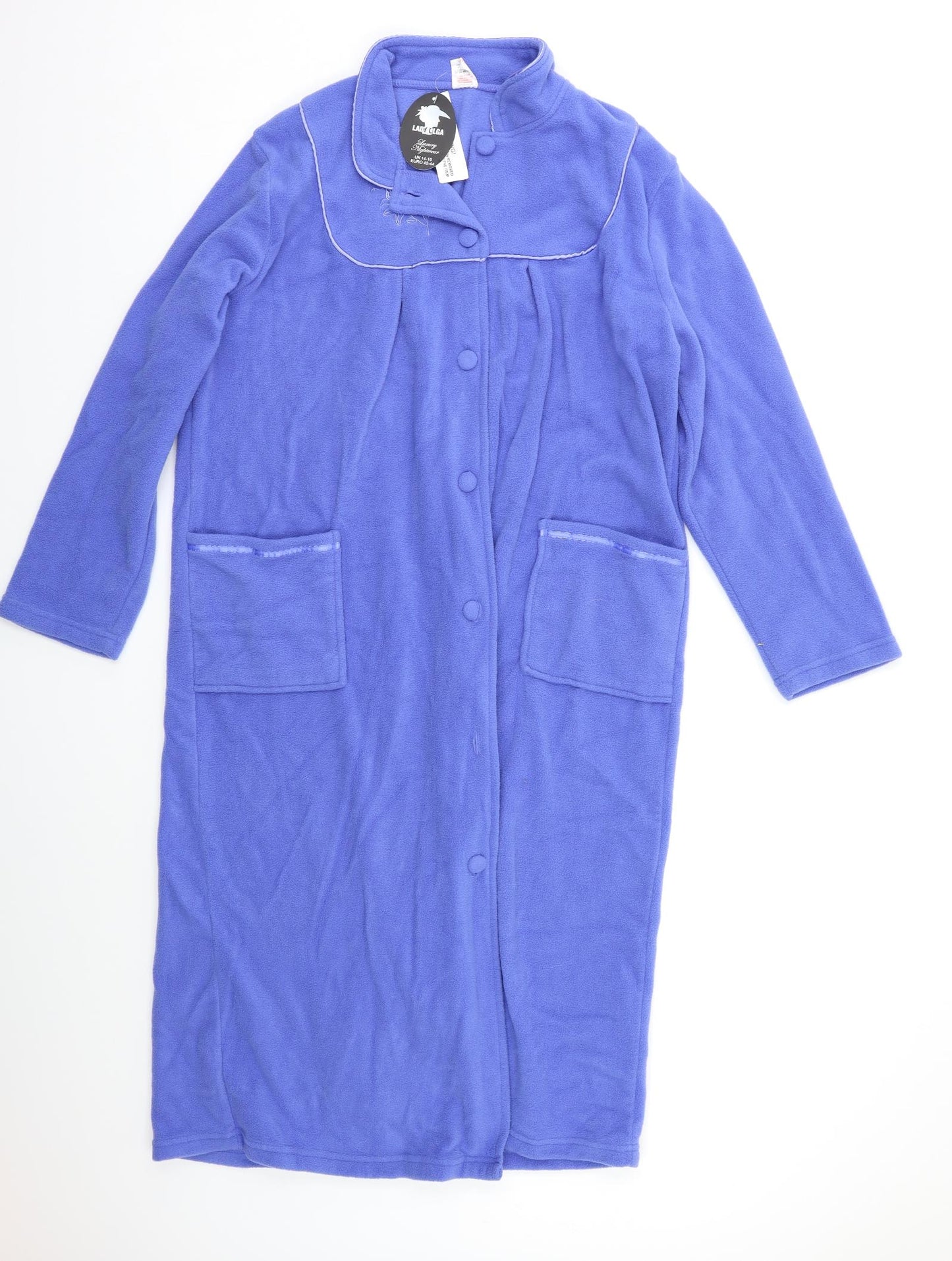 Lady Olga Womens Blue   Kimono Robe Size 14