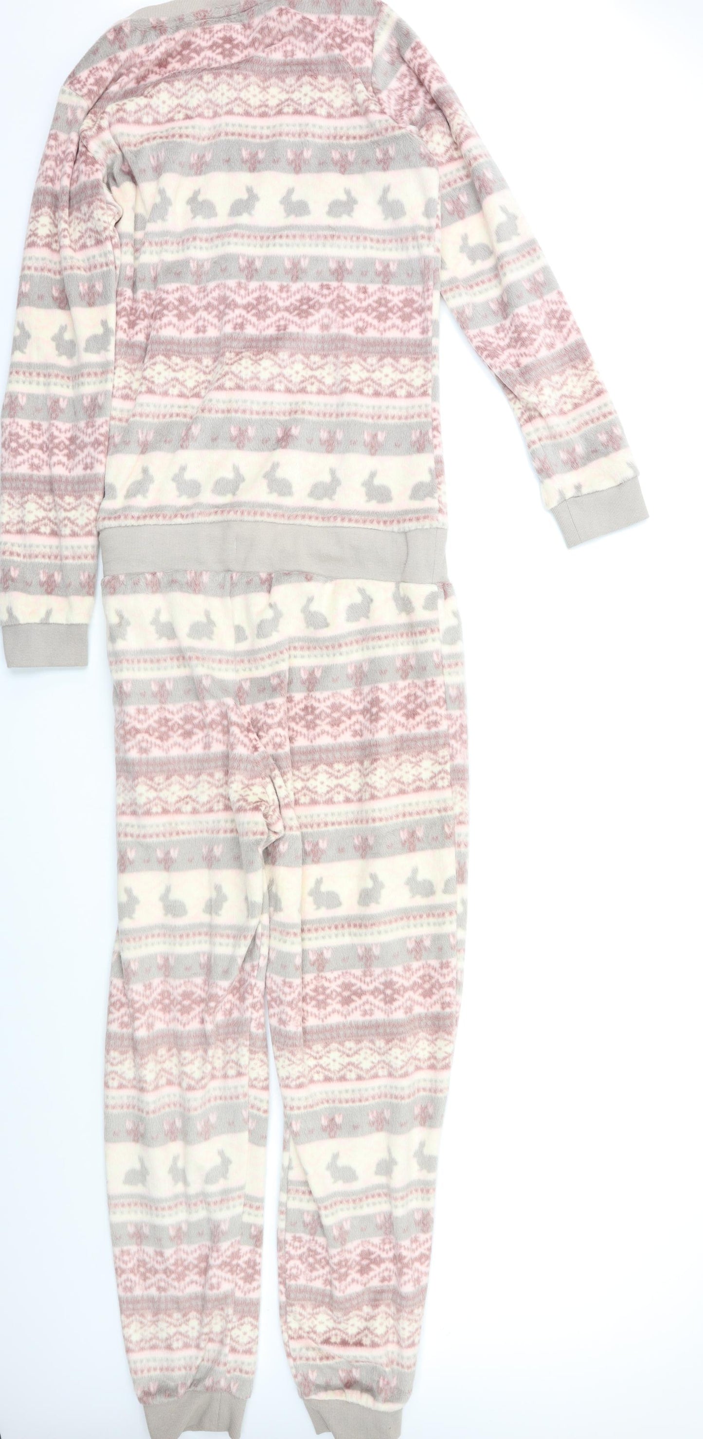 NEXT Womens Beige Fair Isle   Bodysuit Size S