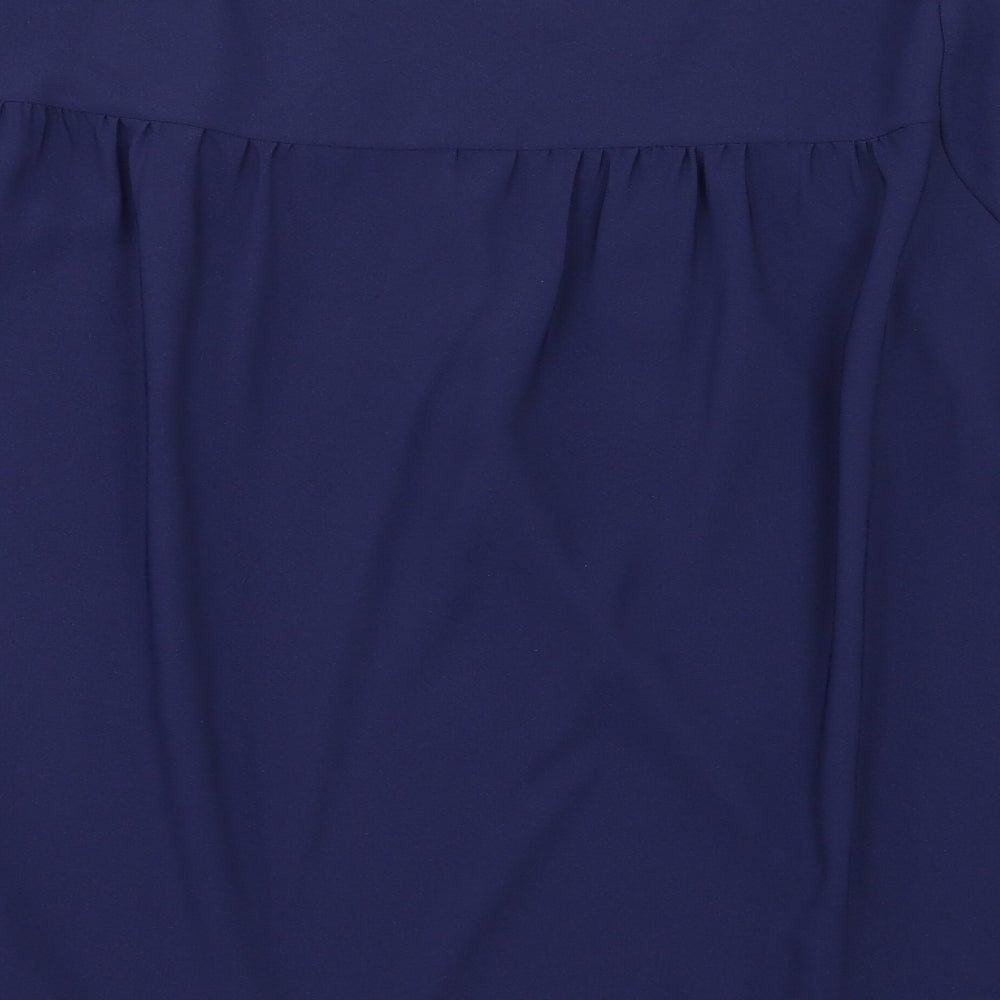 George Womens Blue   Tunic Blouse Size 24