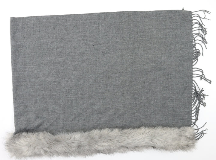 Preworn Womens Grey Shawl/Wrap