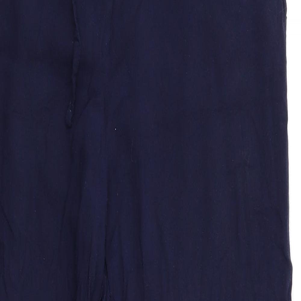 Primark Womens Blue   Trousers  Size 8 L25 in
