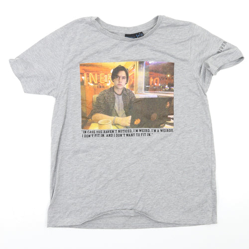 Riverdale Womens Grey   Basic Polo Size M