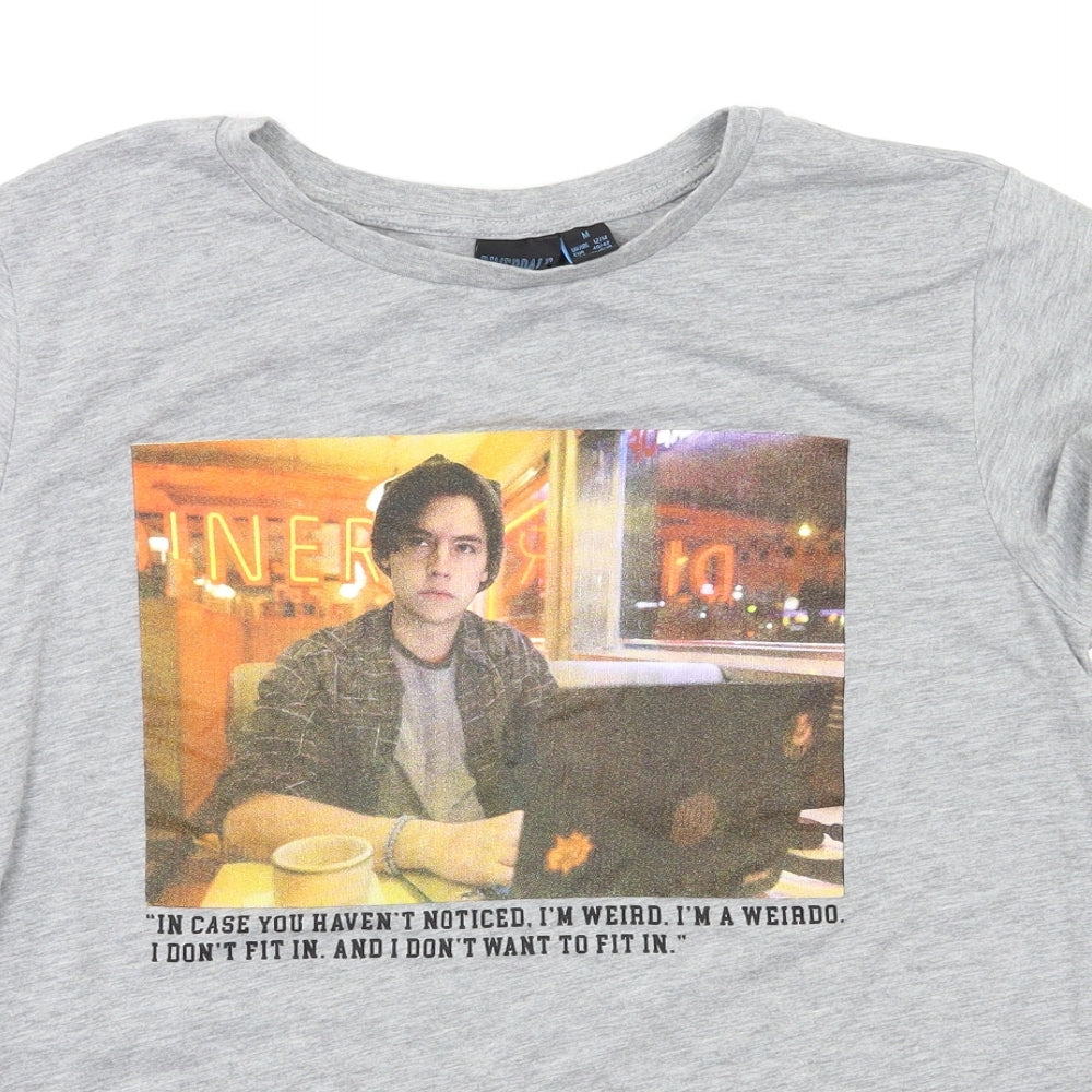 Riverdale Womens Grey   Basic Polo Size M