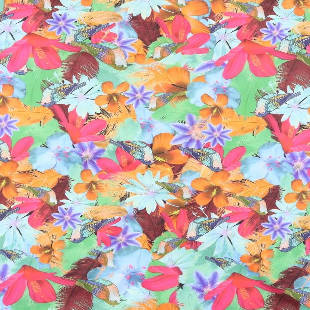 Panuu Mens Multicoloured Floral   Button-Up Size L