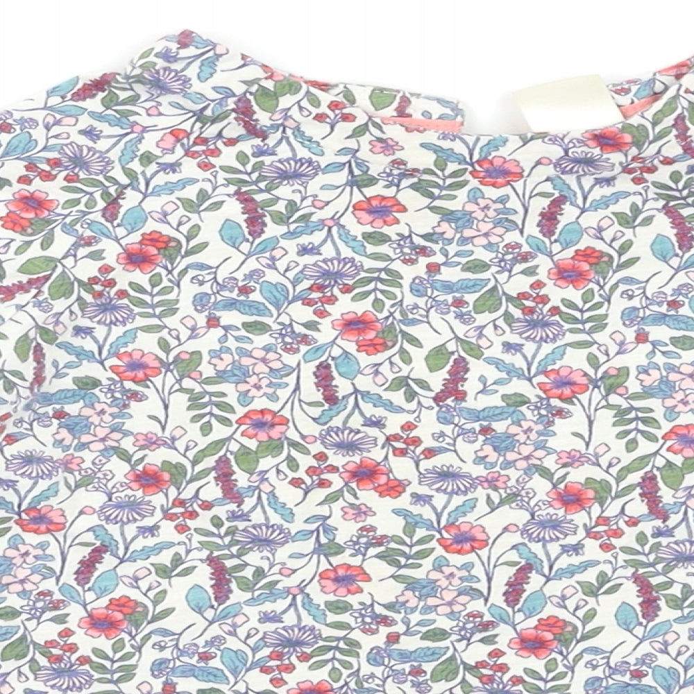 Oshbosh Baby Multicoloured Floral  Basic Blouse Size 18-24 Months