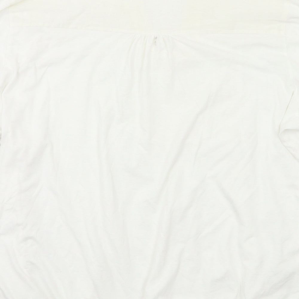 George Womens White   Basic Blouse Size 24