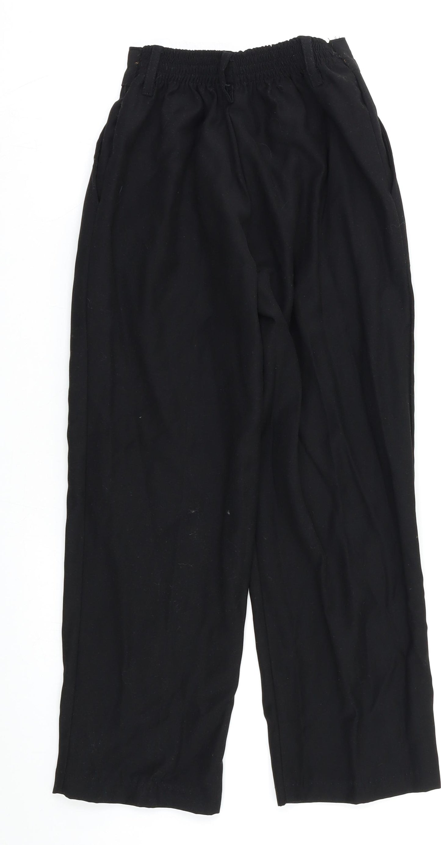 Preworn Boys Black   Dress Pants Trousers Size 9-10 Years