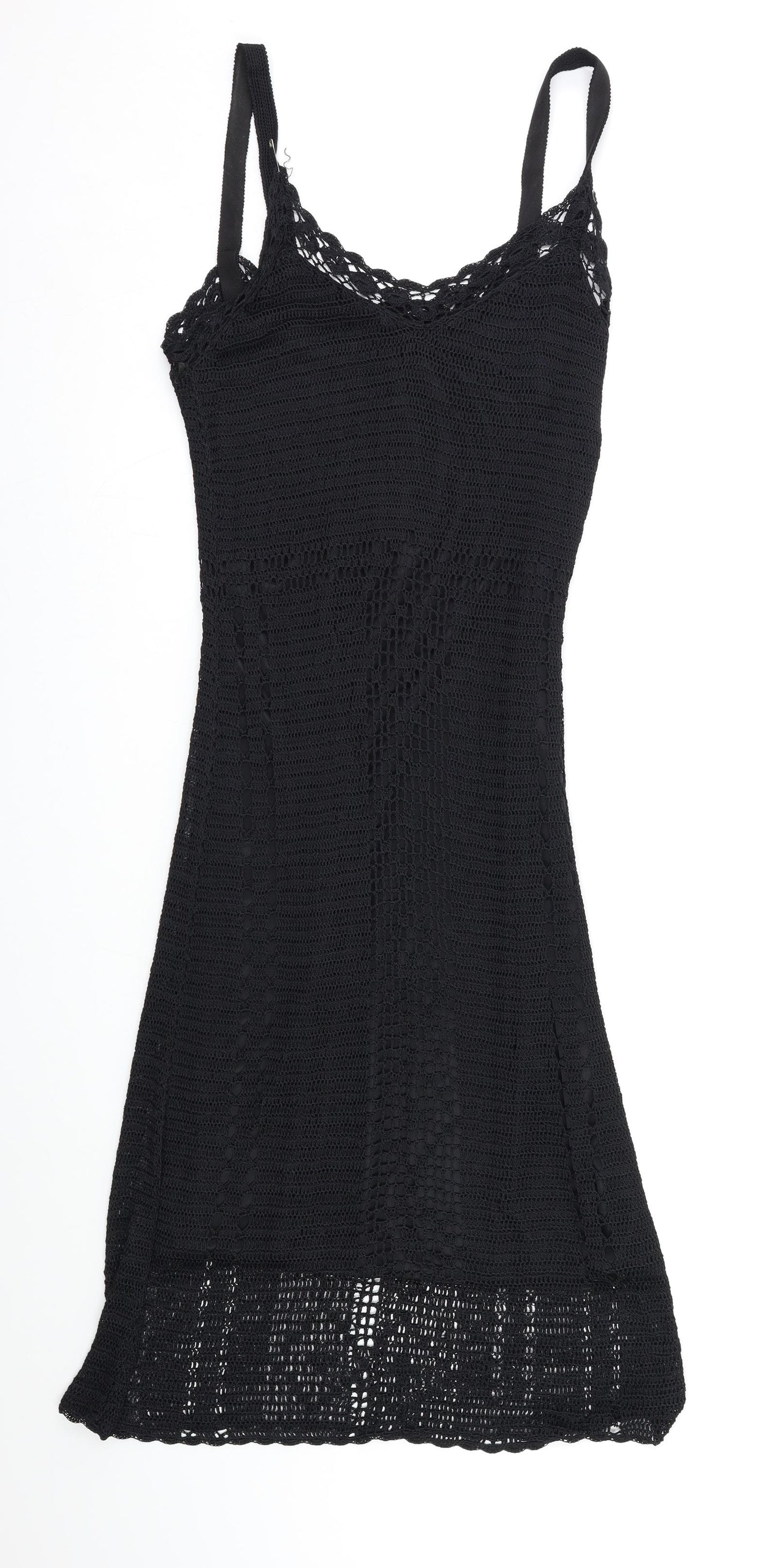 AMARANTO Womens Black   Slip Dress  Size 16