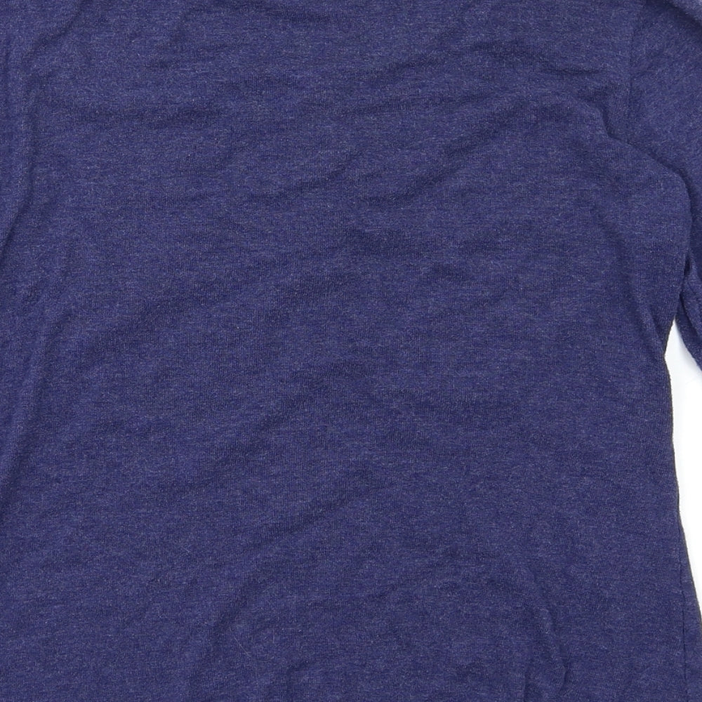 TU Womens Blue   Basic T-Shirt Size 12