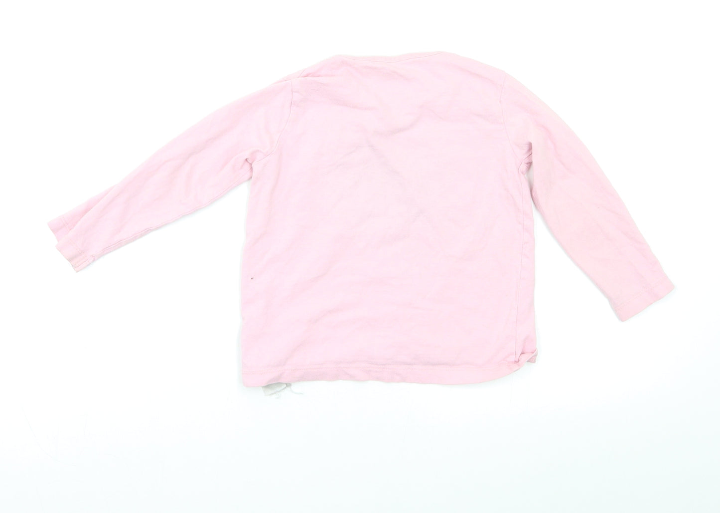 Primark Girls Pink Solid  Top Pyjama Top Size 3-4 Years