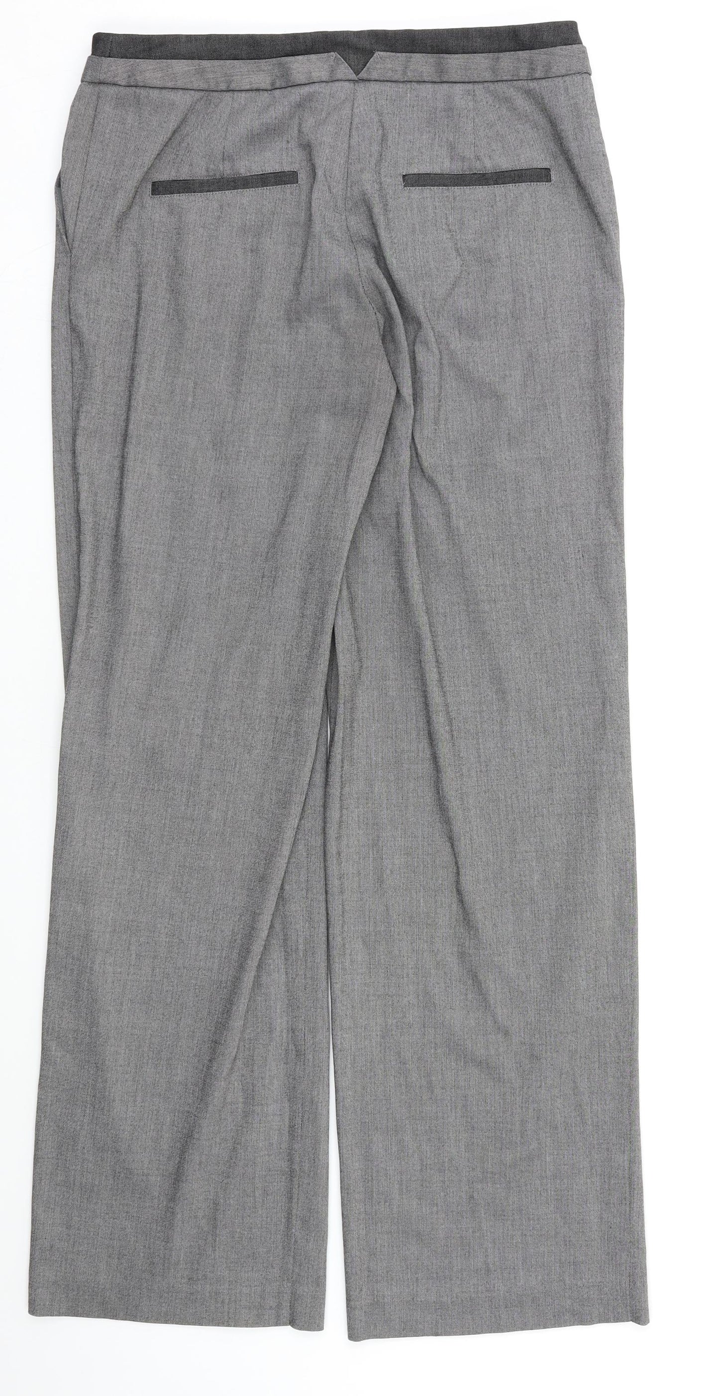 NEXT Womens Grey   Dress Pants Trousers Size 10 L30 in