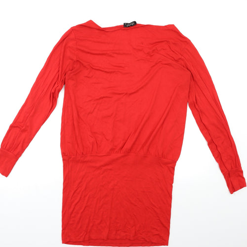 Futuro Womens Red   T-Shirt Dress  Size M