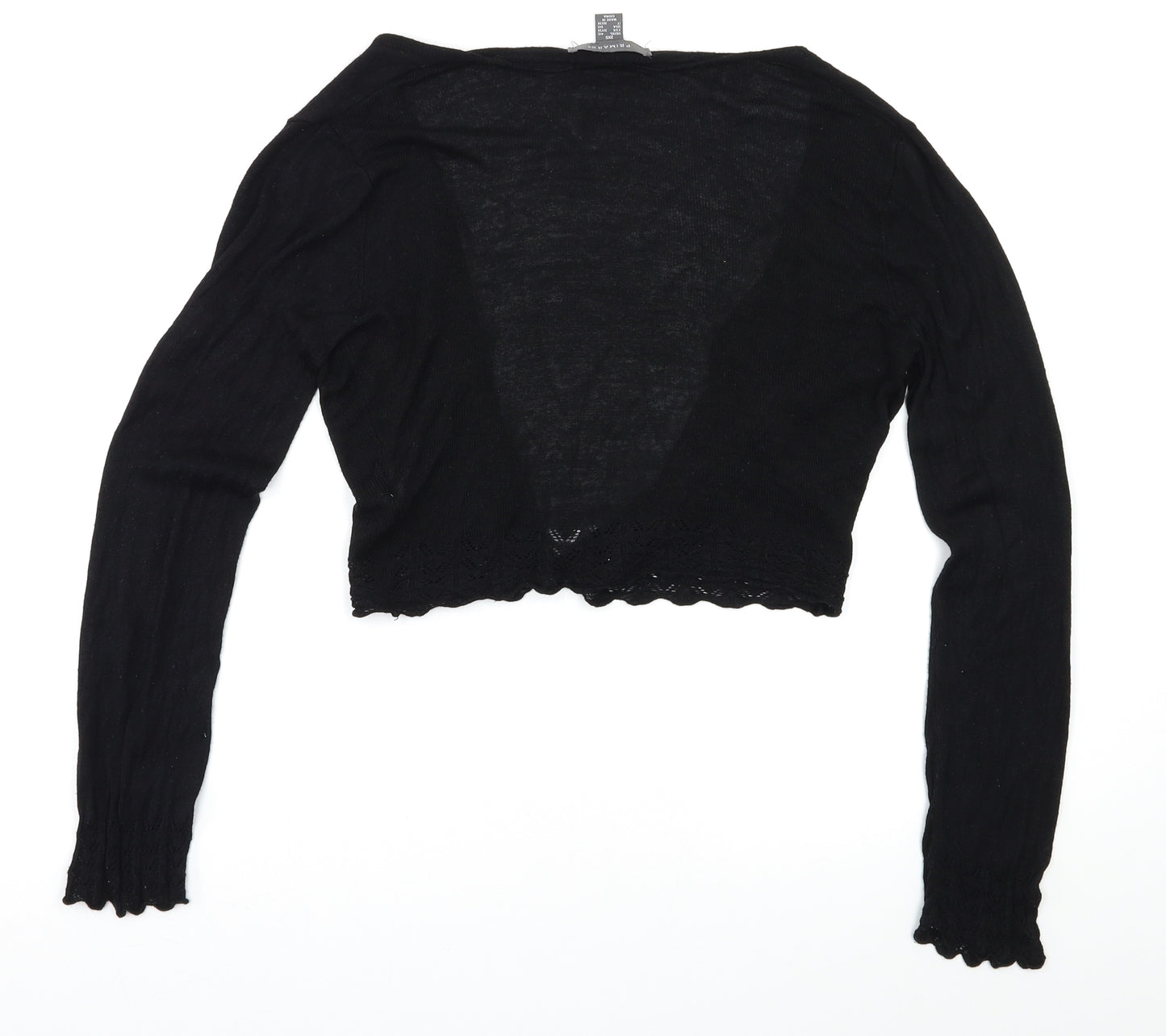 Primark Womens Black   Cardigan Jumper Size XS