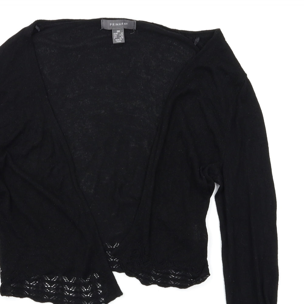 Primark Womens Black   Cardigan Jumper Size XS