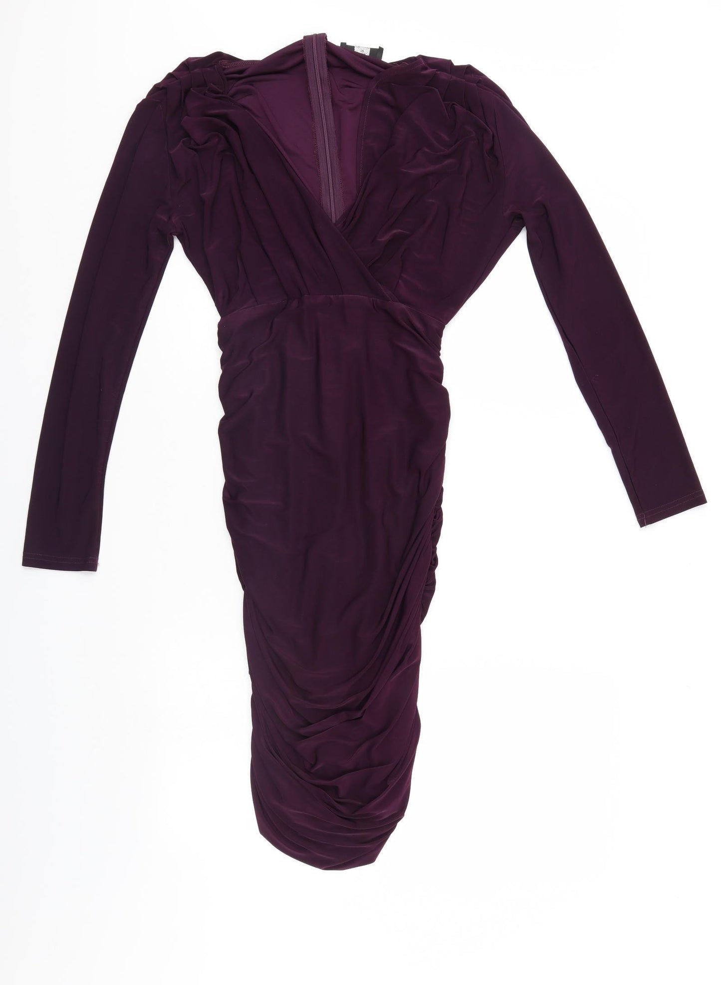 AX Womens Purple   Wrap Dress  Size 12