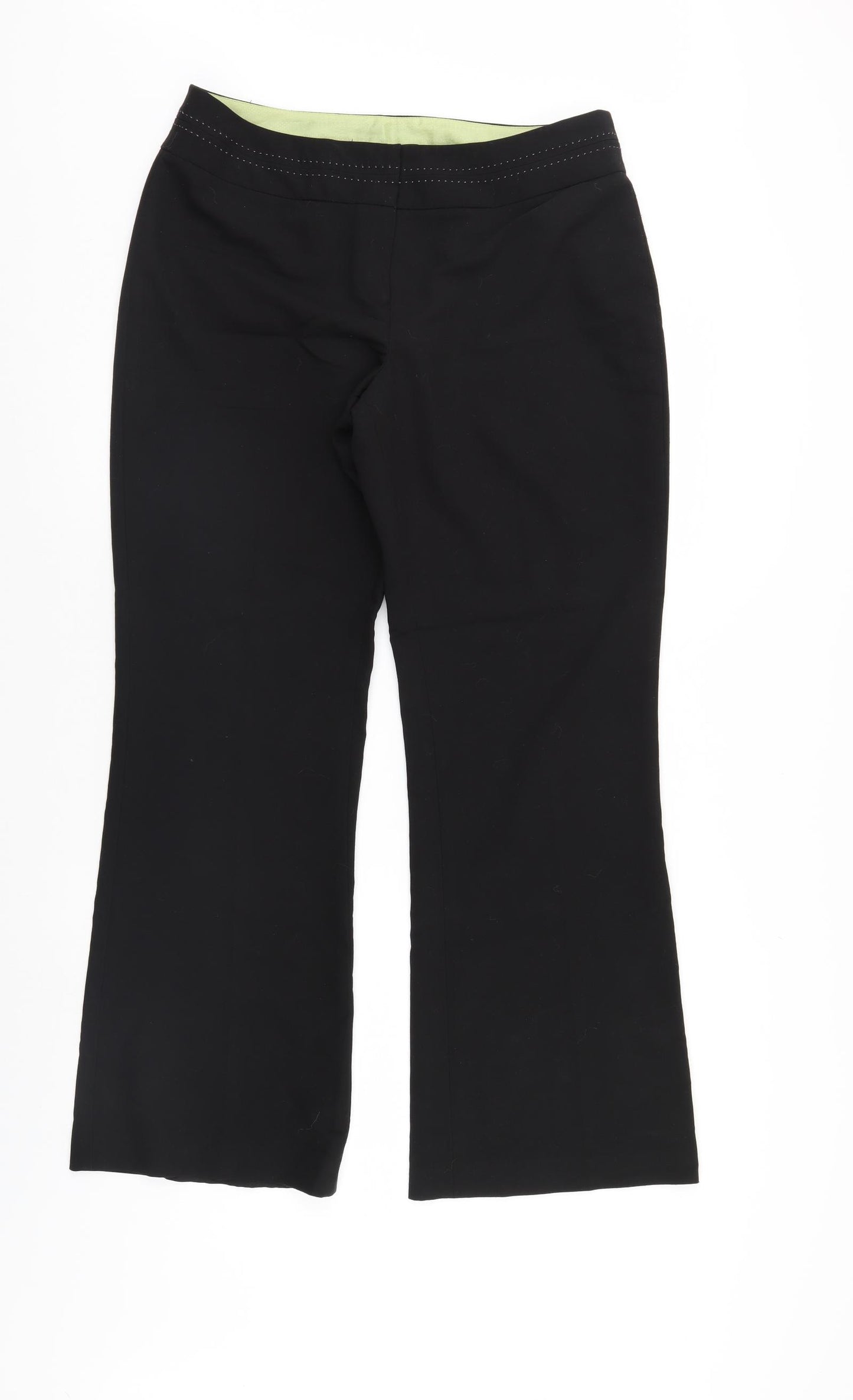 George Womens Black   Trousers  Size 12 L31 in
