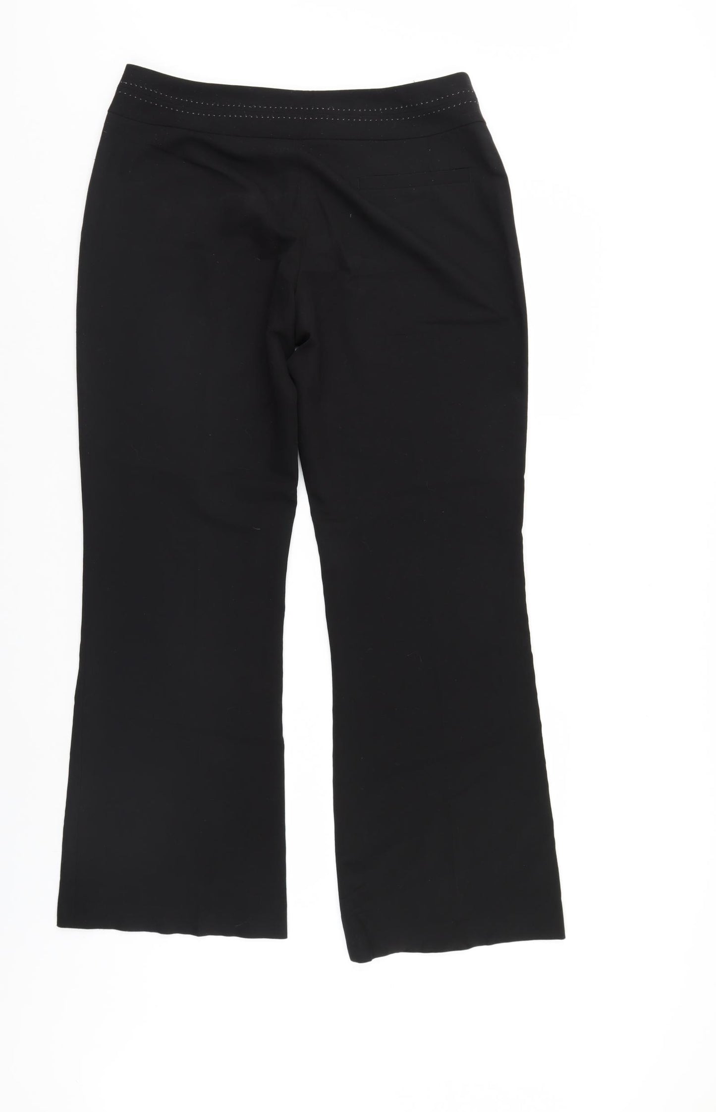 George Womens Black   Trousers  Size 12 L31 in