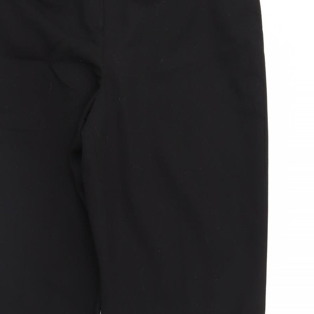 George Womens Black   Trousers  Size 12 L31 in