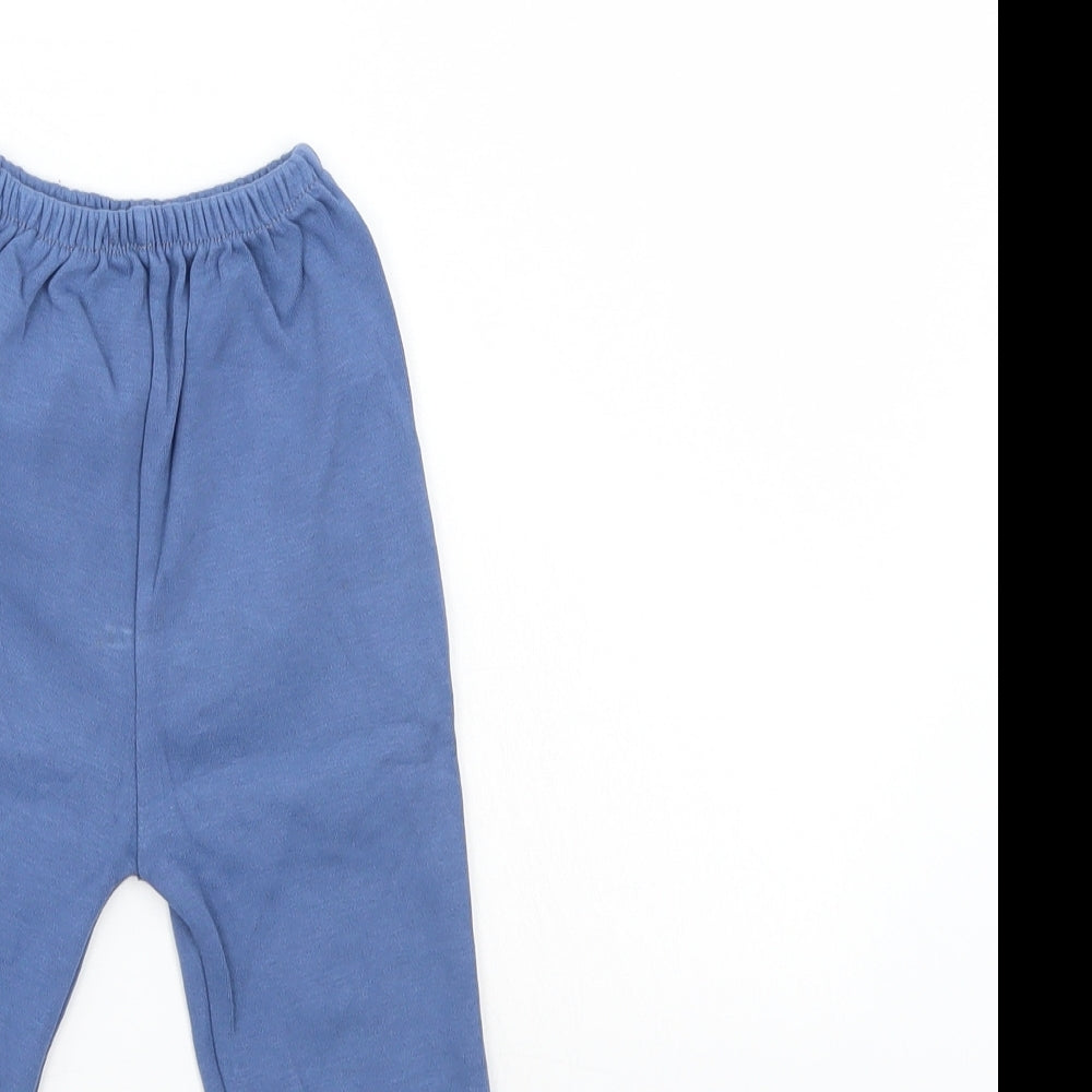 Preworn Boys Blue   Sweatpants Trousers Size 18 Months
