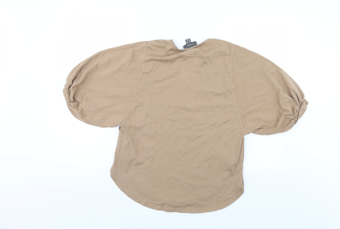 Primark Womens Brown   Basic Blouse Size 8