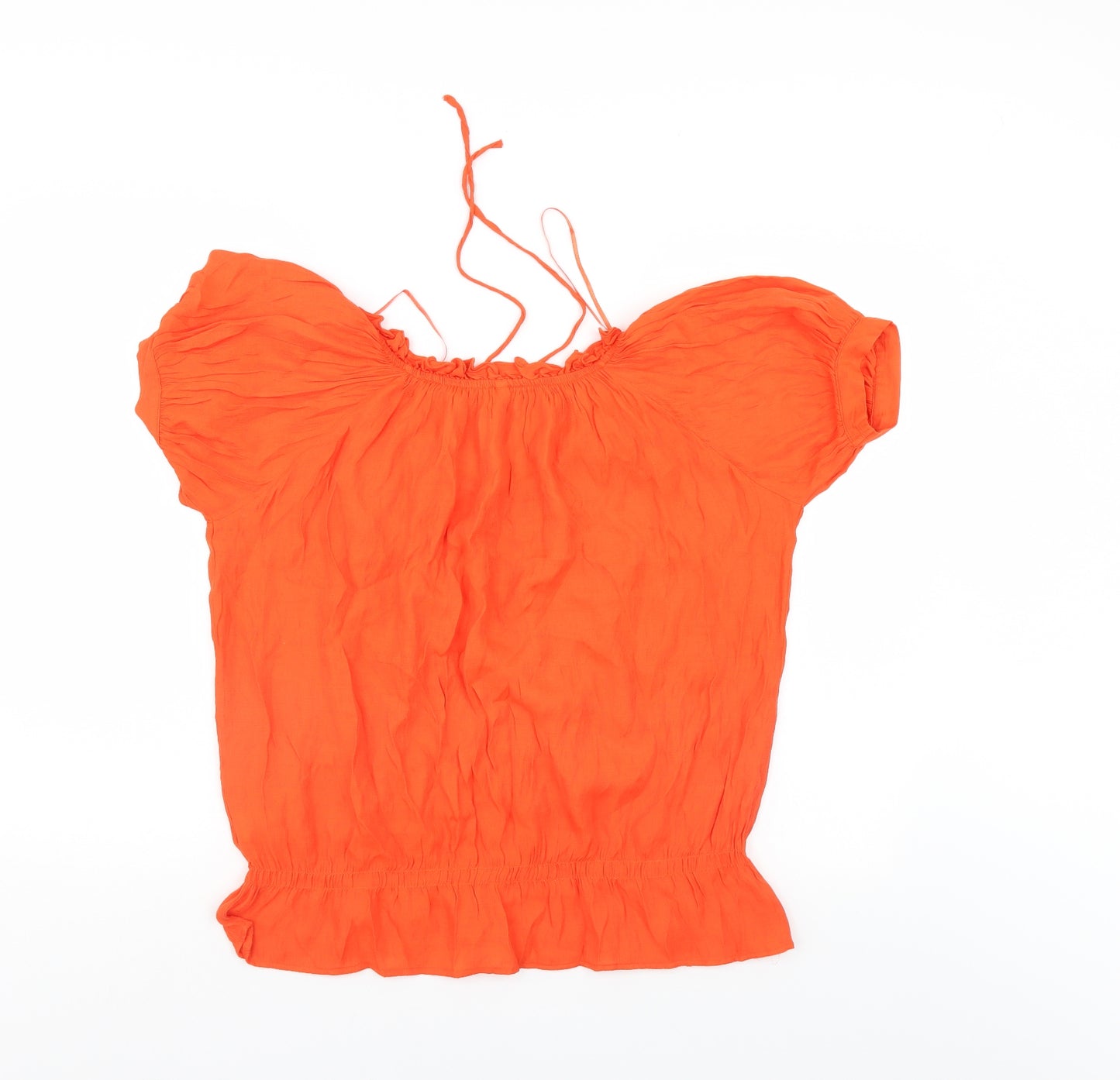 NEXT Womens Orange   Tunic Blouse Size 10