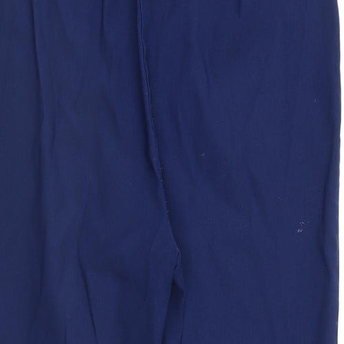 So Slimming Womens Blue   Cropped Trousers Size XS L23 in