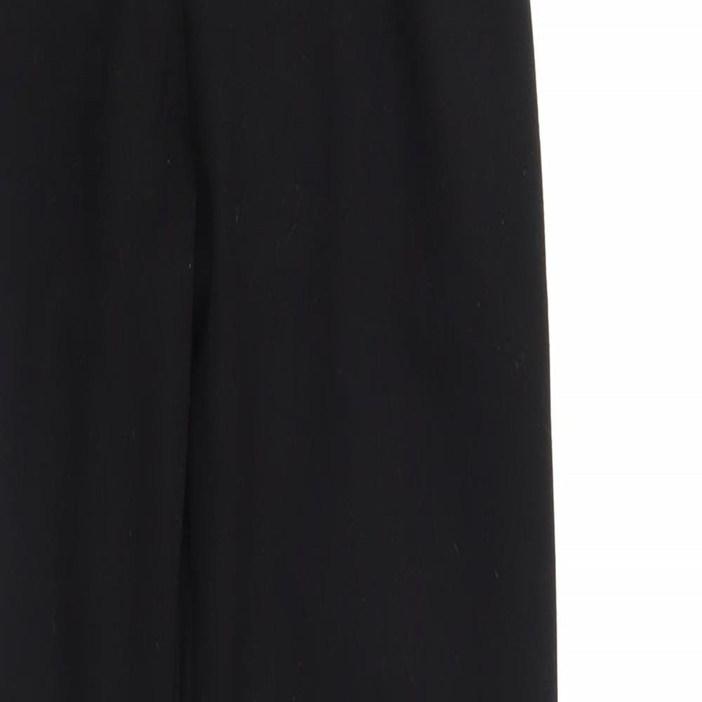 White label Womens Black   Trousers  Size 8 L28 in