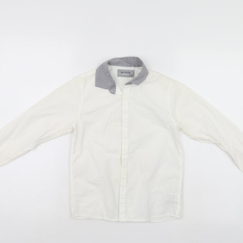 NEXT Boys White   Basic Button-Up Size 8 Years